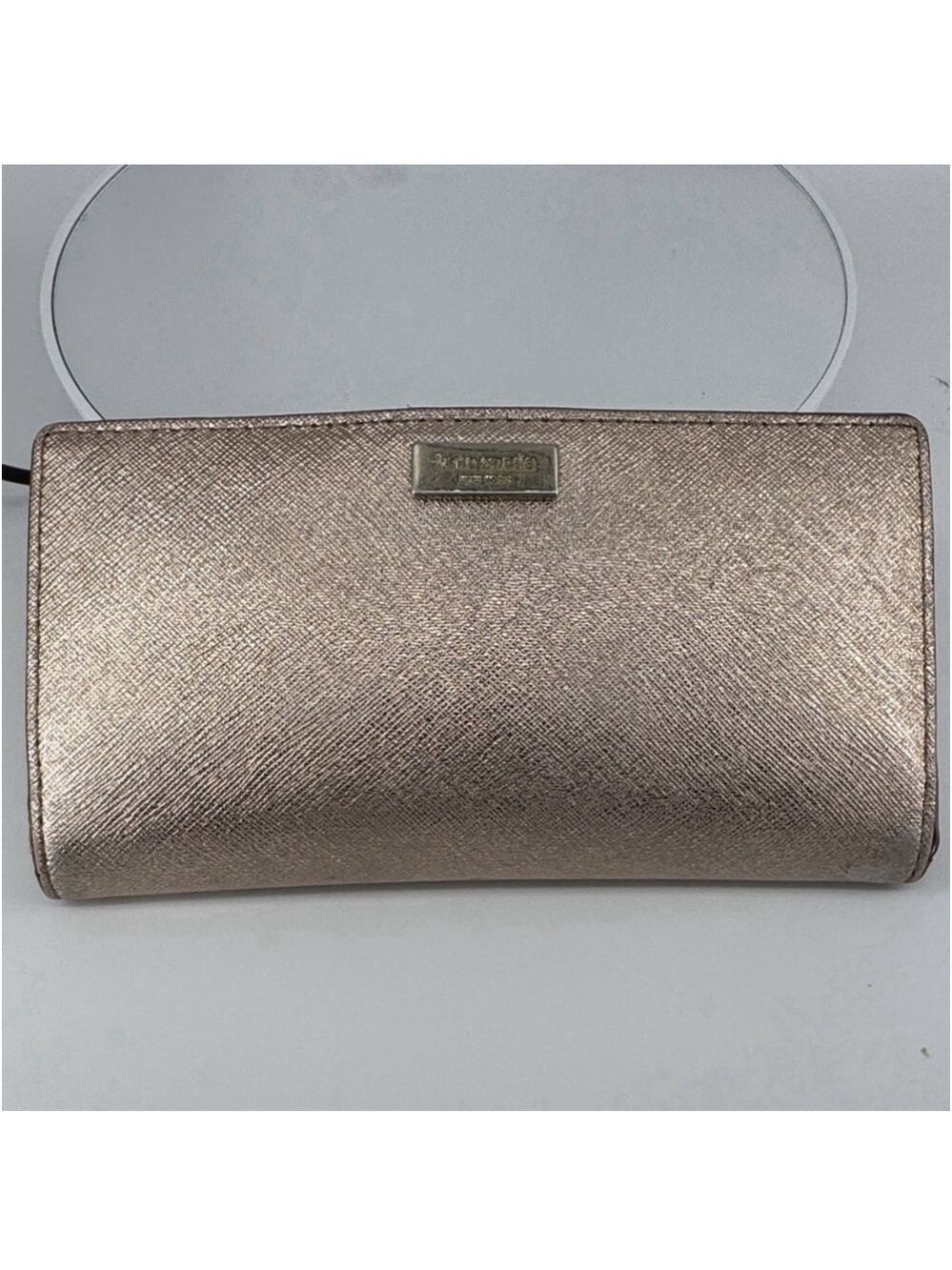 Kate Spade New York K9253 Wallet Rose Gold Large